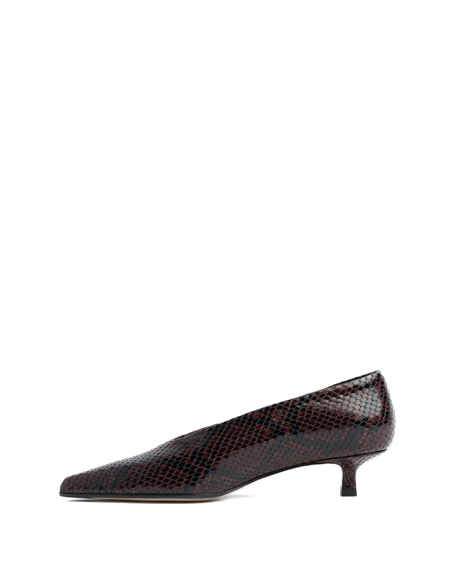 Clara Snake Print Heel