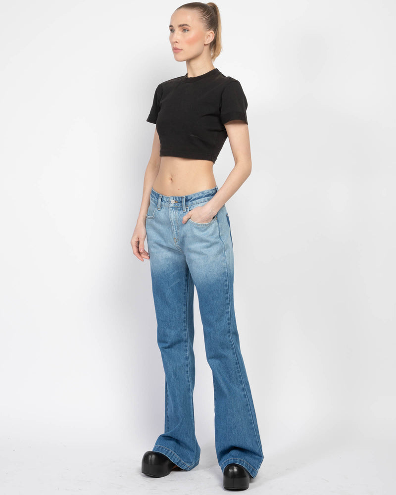 Faded Bootcut Jeans