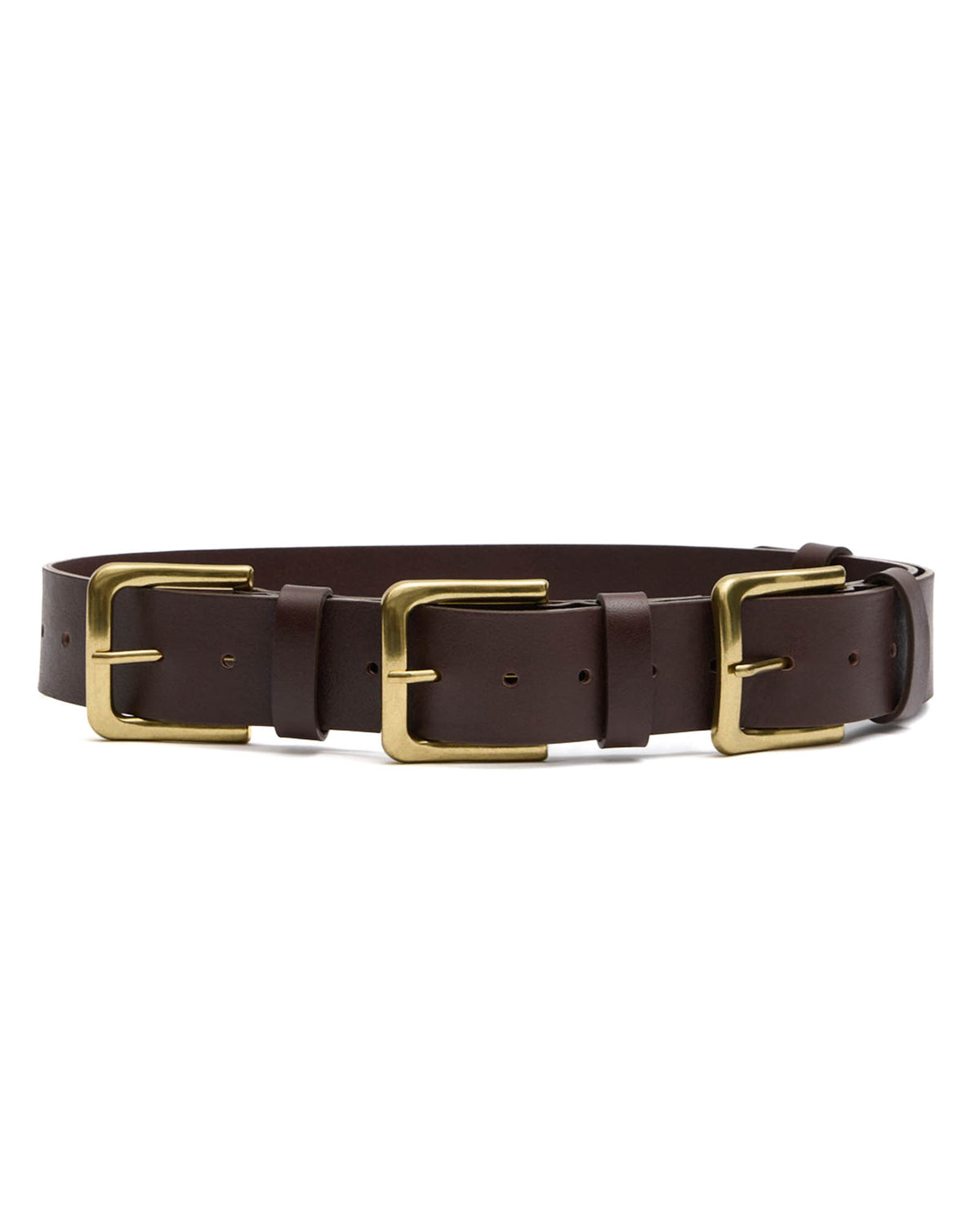 Triple Buckle Arthur Belt