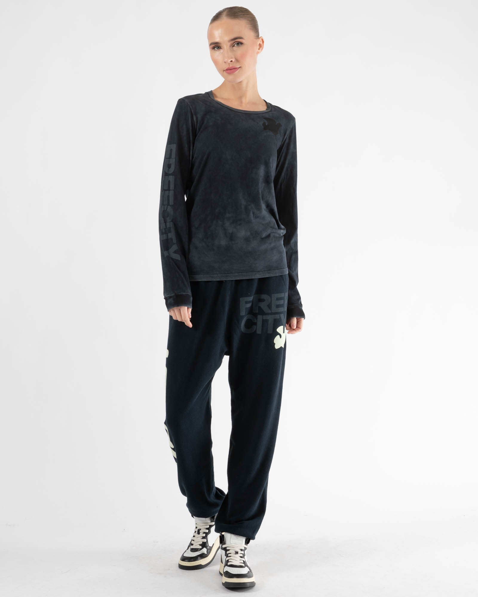 T-shirt à manches longues vintage printanier