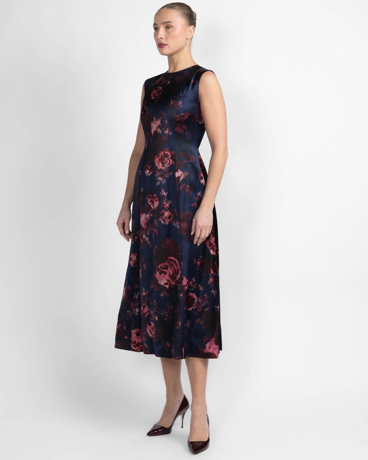 Duchess Sleeveless Midi Dress