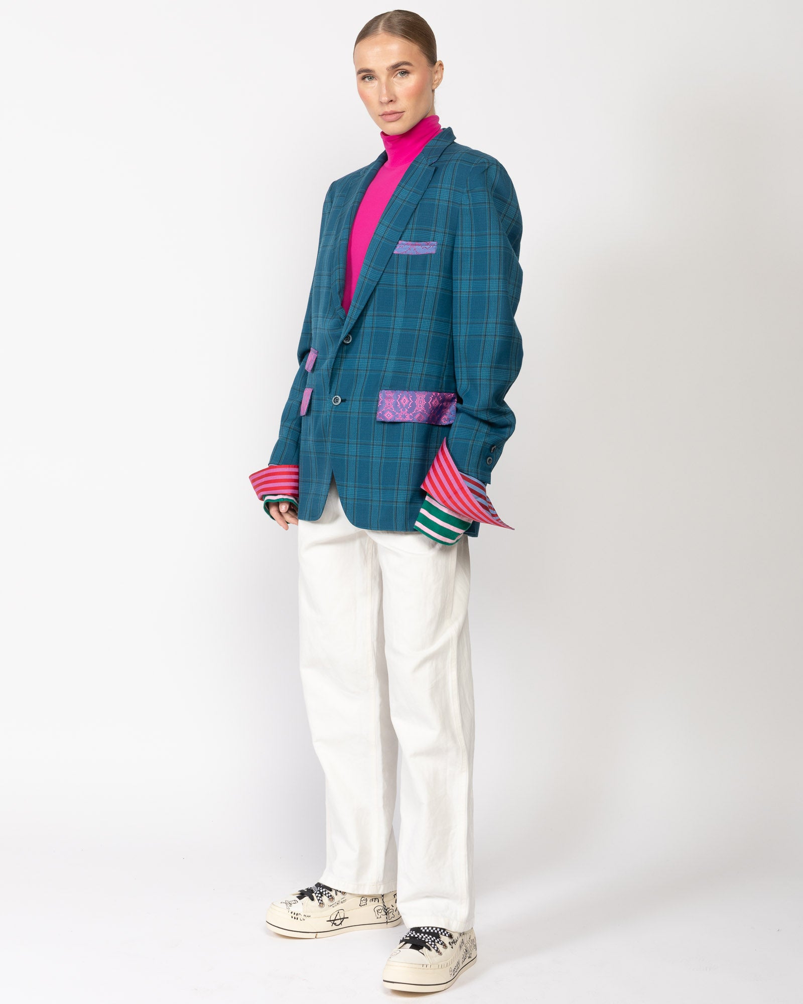 Blazer 3 yeux amusants