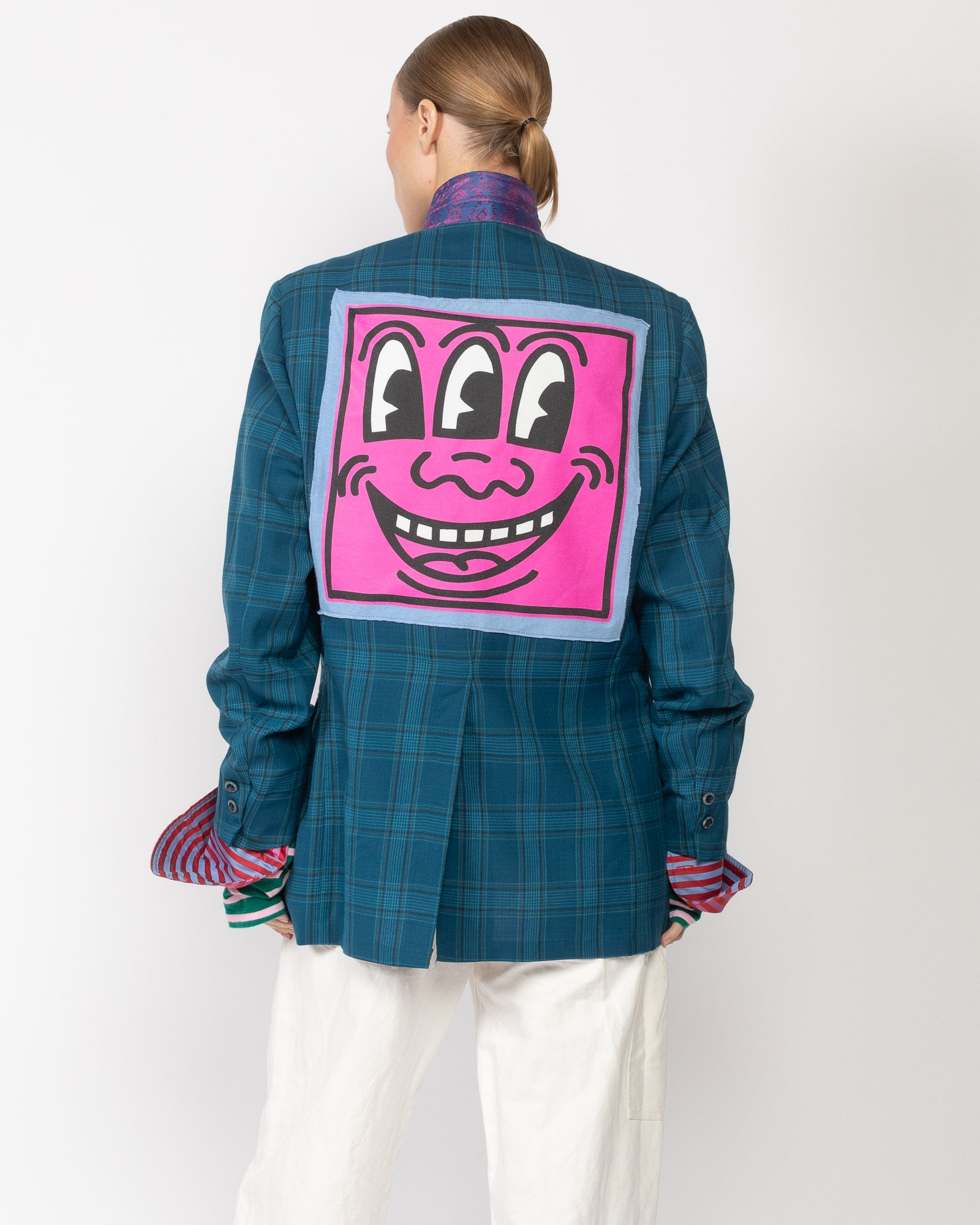 Blazer 3 yeux amusants