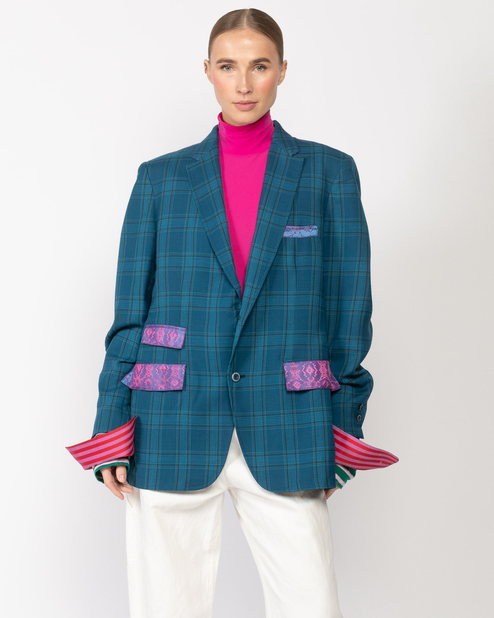 Blazer 3 yeux amusants