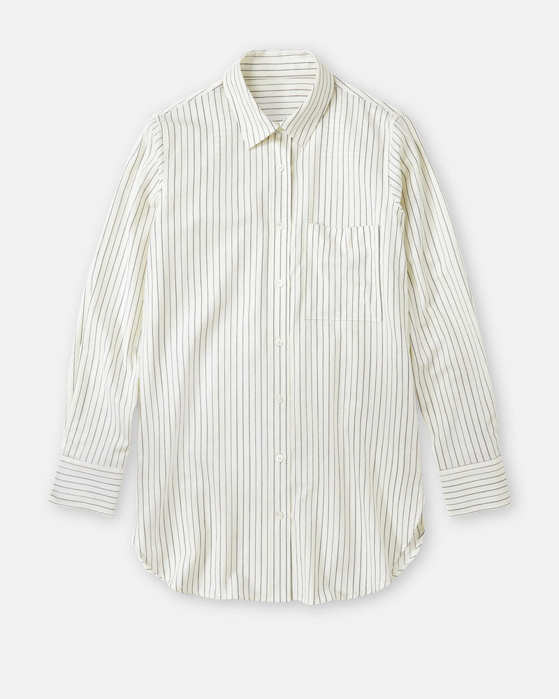 Striped Boyfriend Shirt