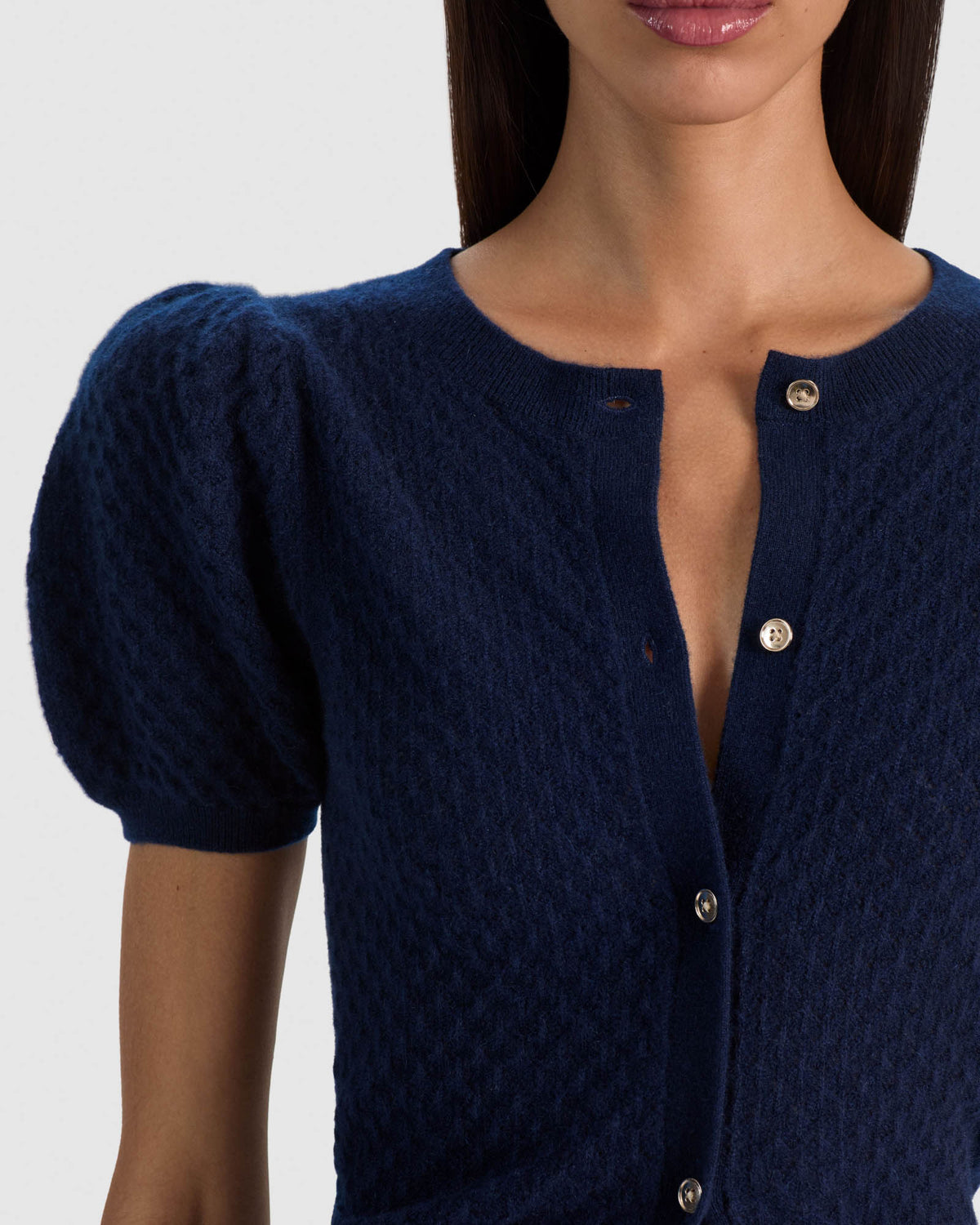 Sabine Puff Sleeve Cardigan