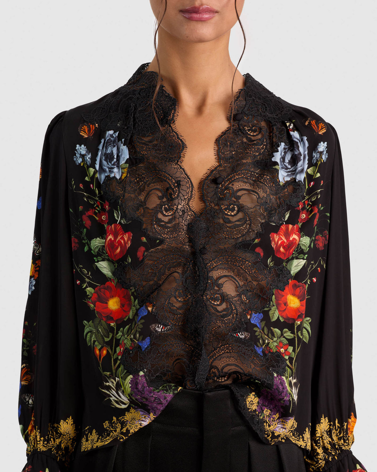 Marion Mock Neck Top