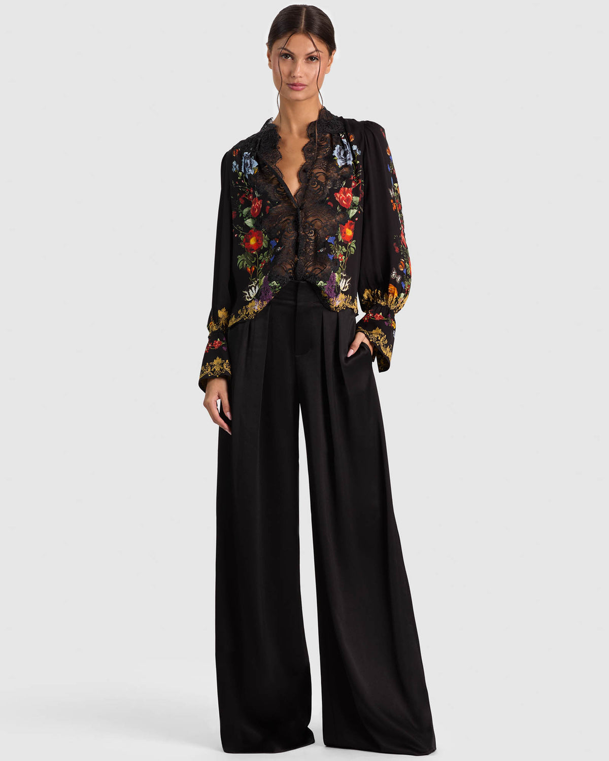 Marion Mock Neck Top