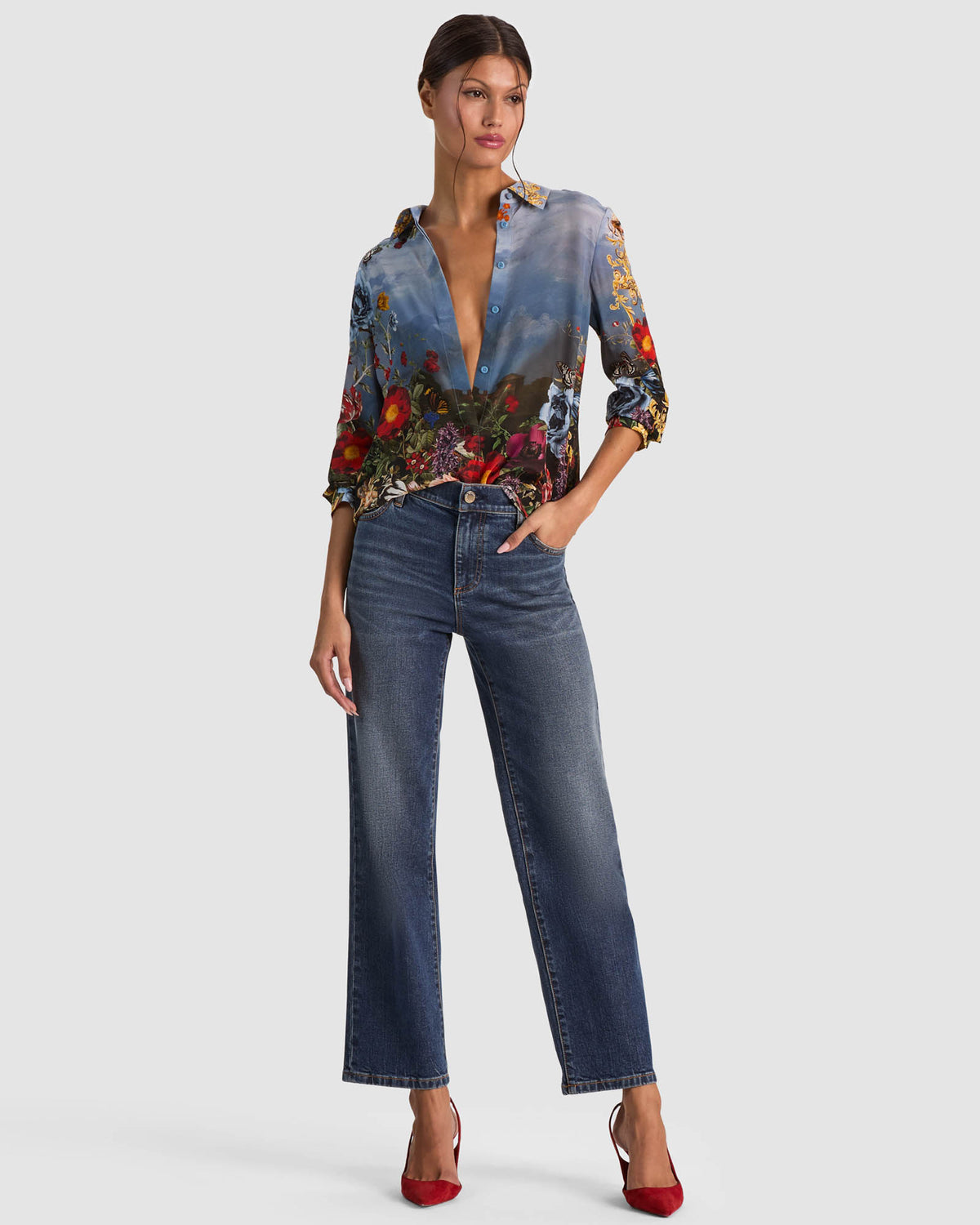 Willa Placket Top