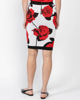 Roses Jacquard Skirt