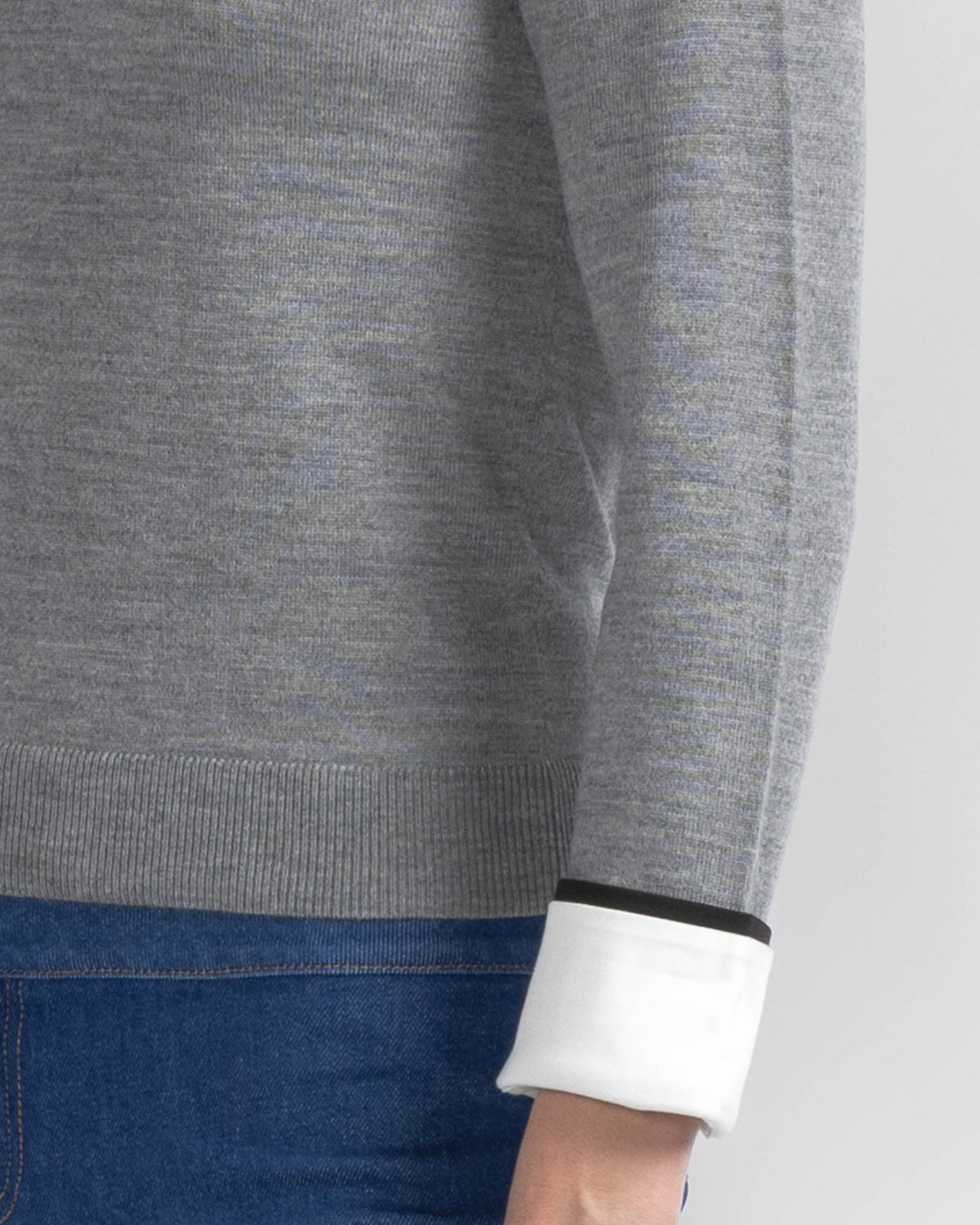 Porla Double Collar Sweater