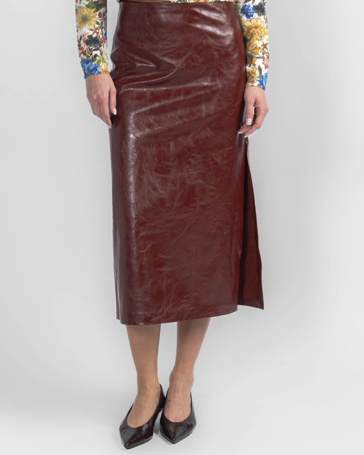 Maeve Vegan Slip Skirt
