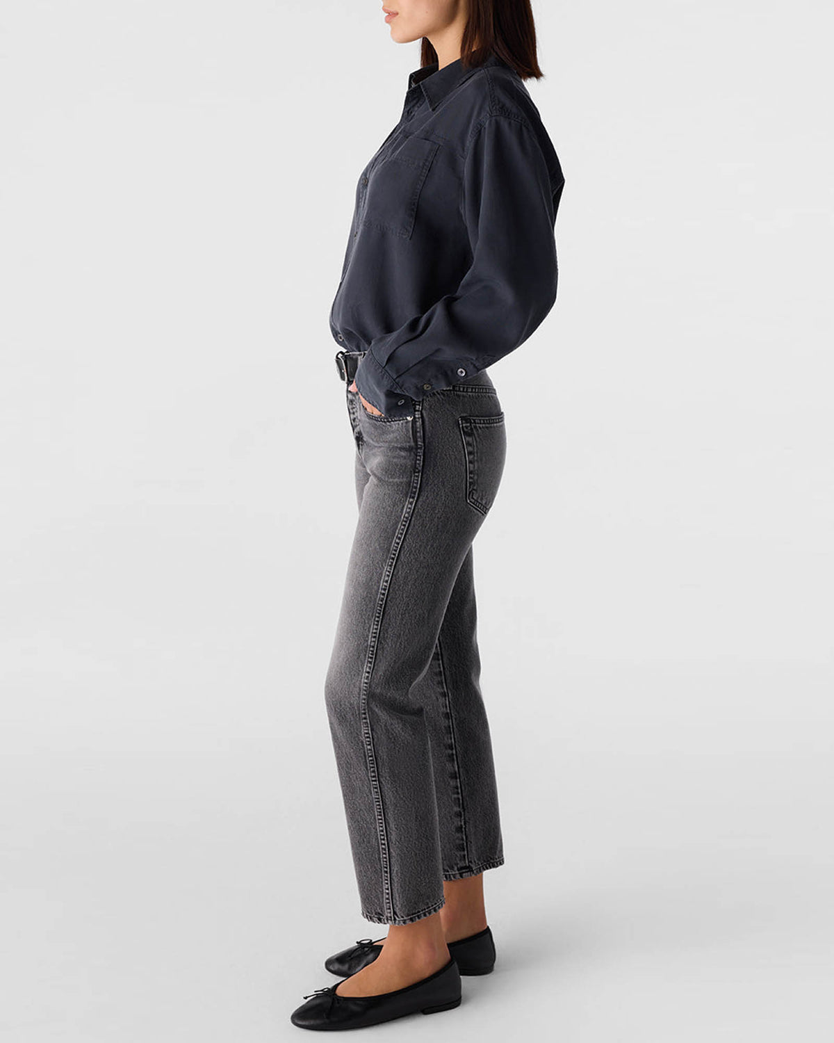 Cropped Jeans
