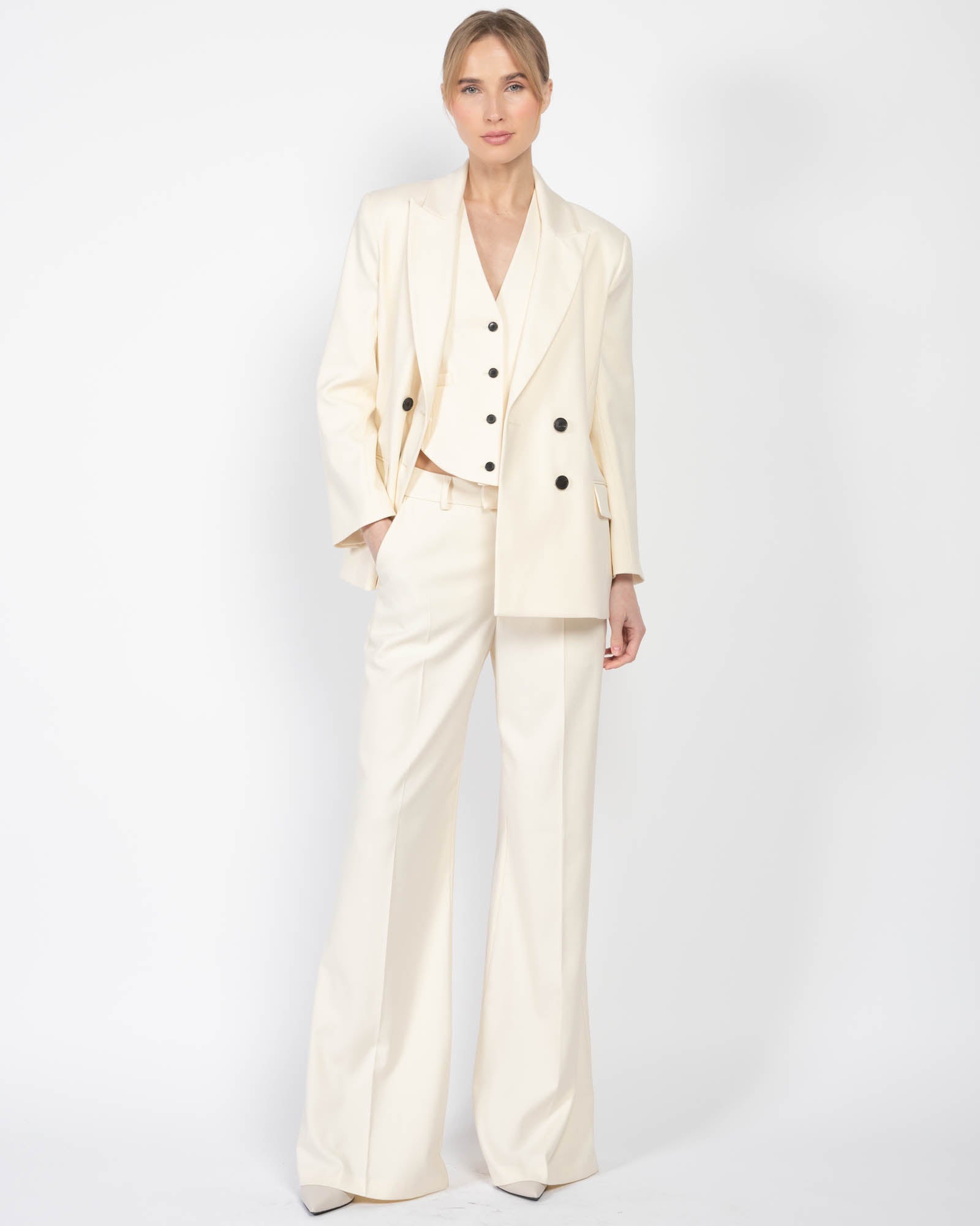 Boxy Tuxedo Blazer