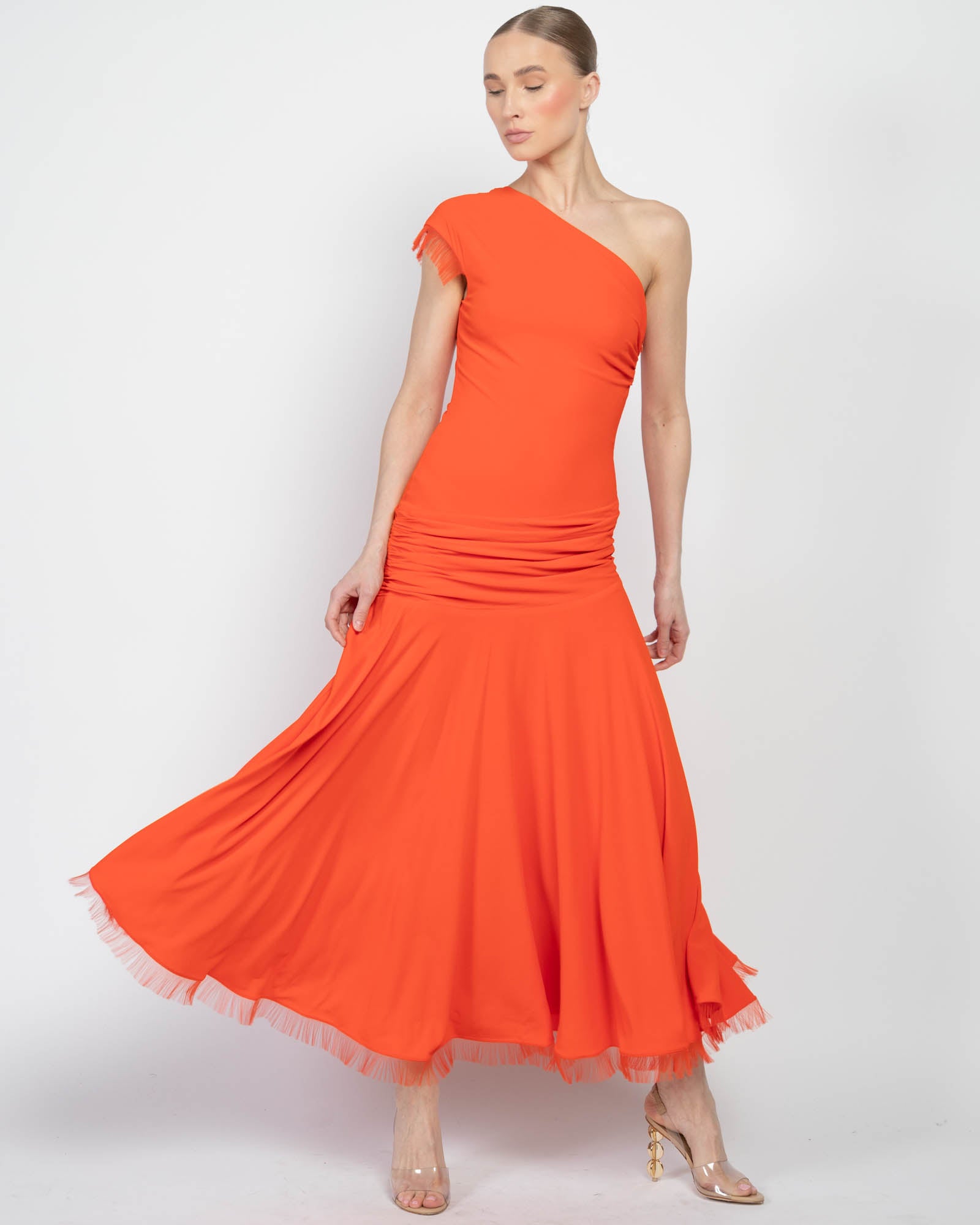 Robe à épaules dénudées Tess