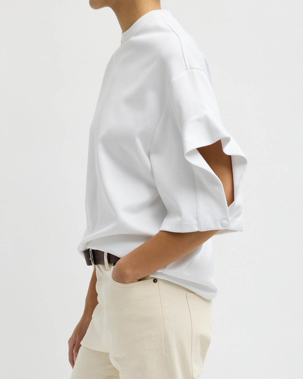 Easy Drape Sleeve Tee