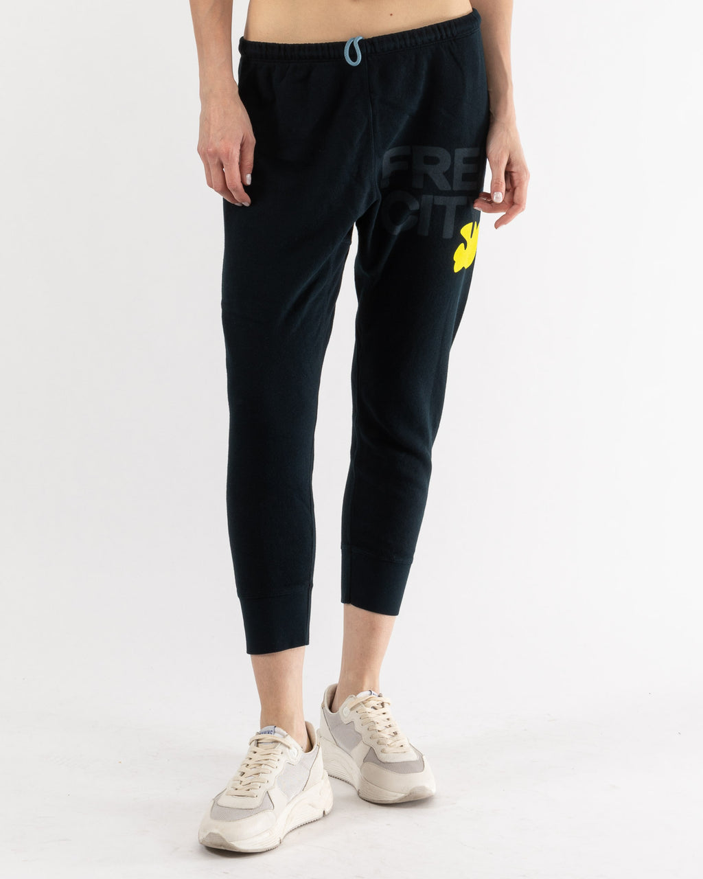 Skinny French Terry Sweatpant Black - Unisex - Made in Canada - Province of  Canada