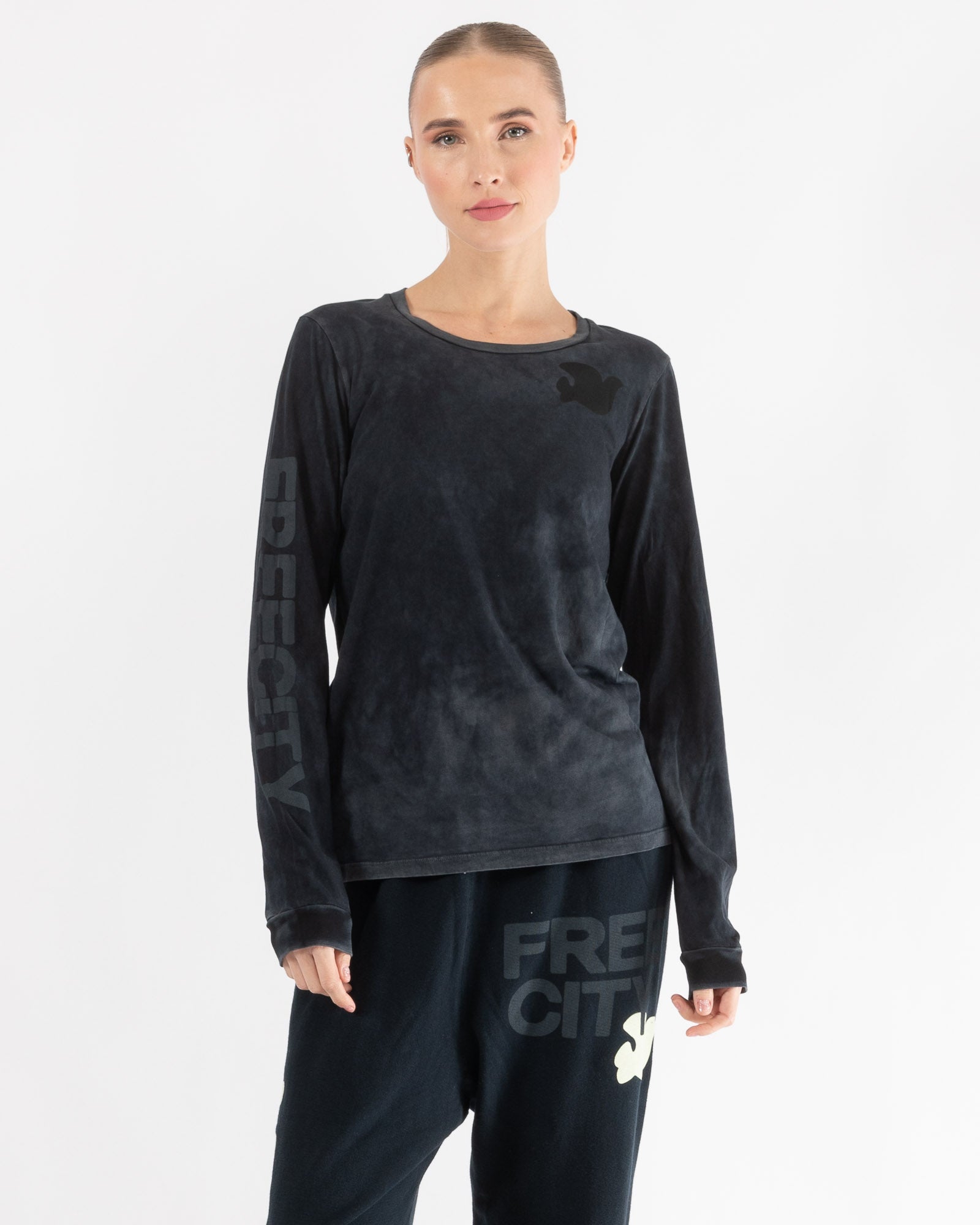 T-shirt à manches longues vintage printanier