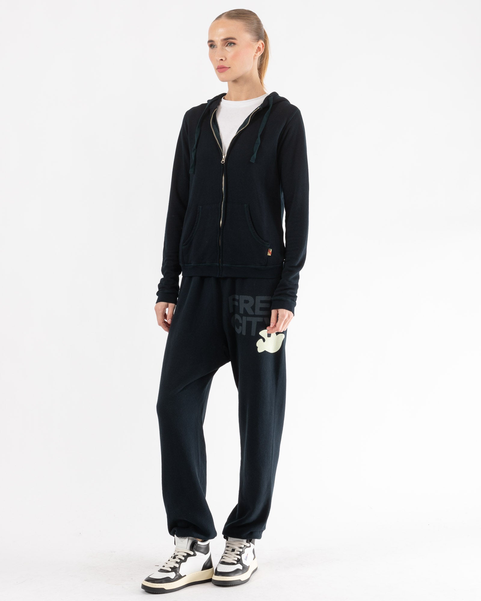 Sweat à capuche zippé Superfluff Lux