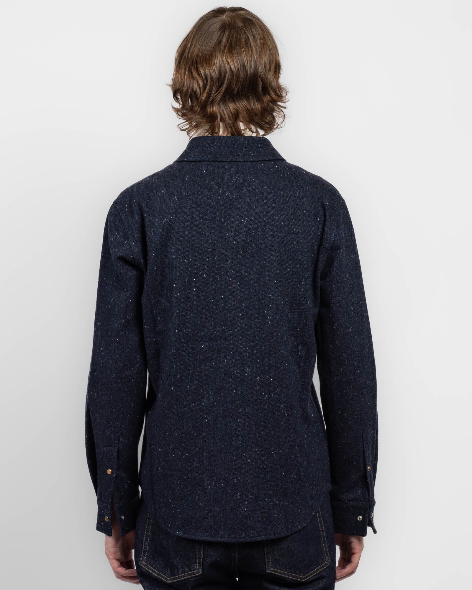 Chemise Donegal de minuit