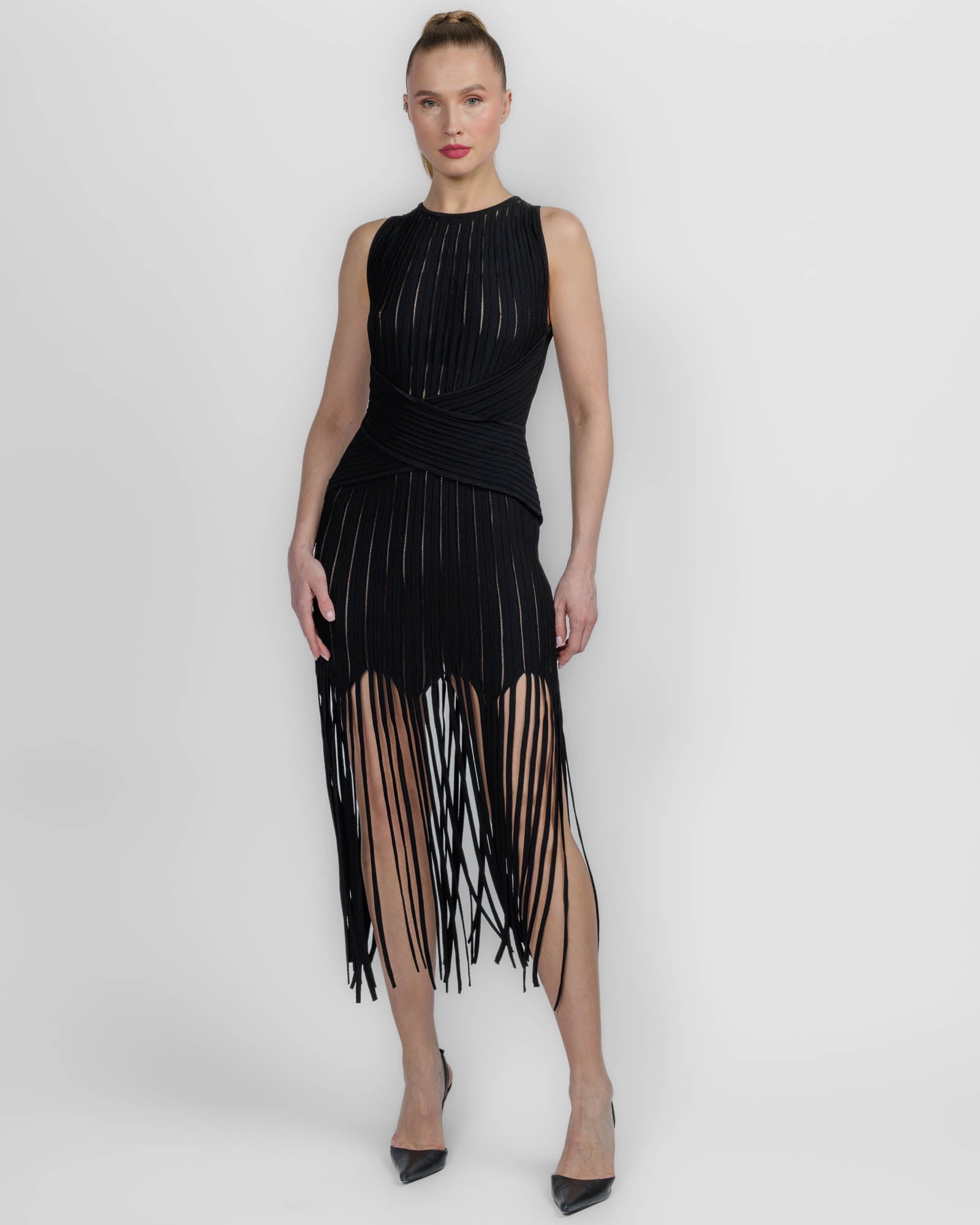 Flechage Fringe Dress