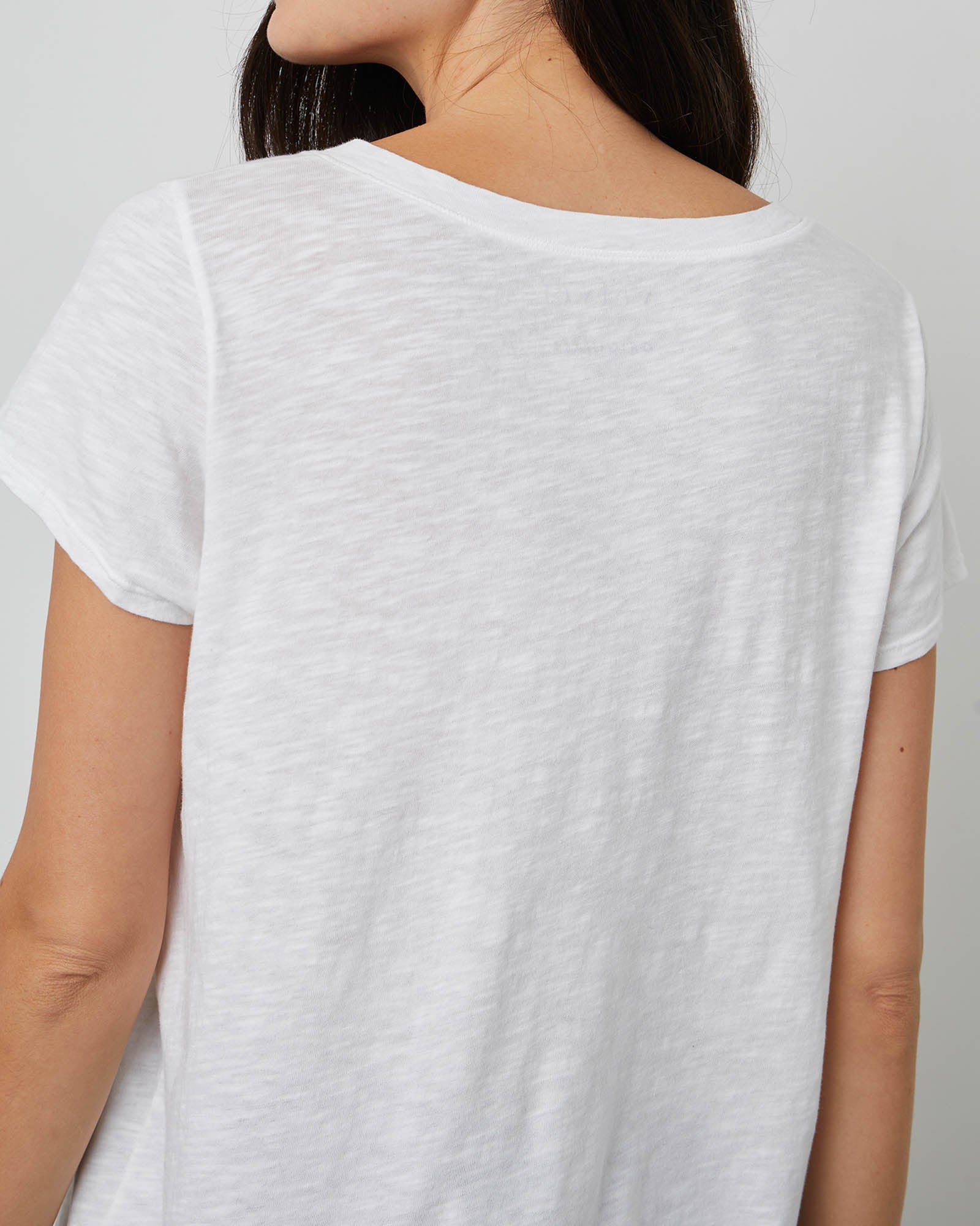 City Slub V-Neck T-Shirt