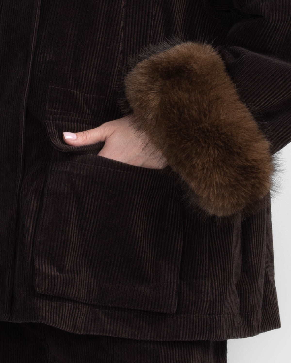 Fur Collar Coat