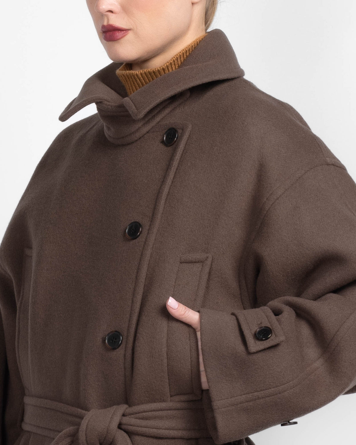 Stand Collar Coat
