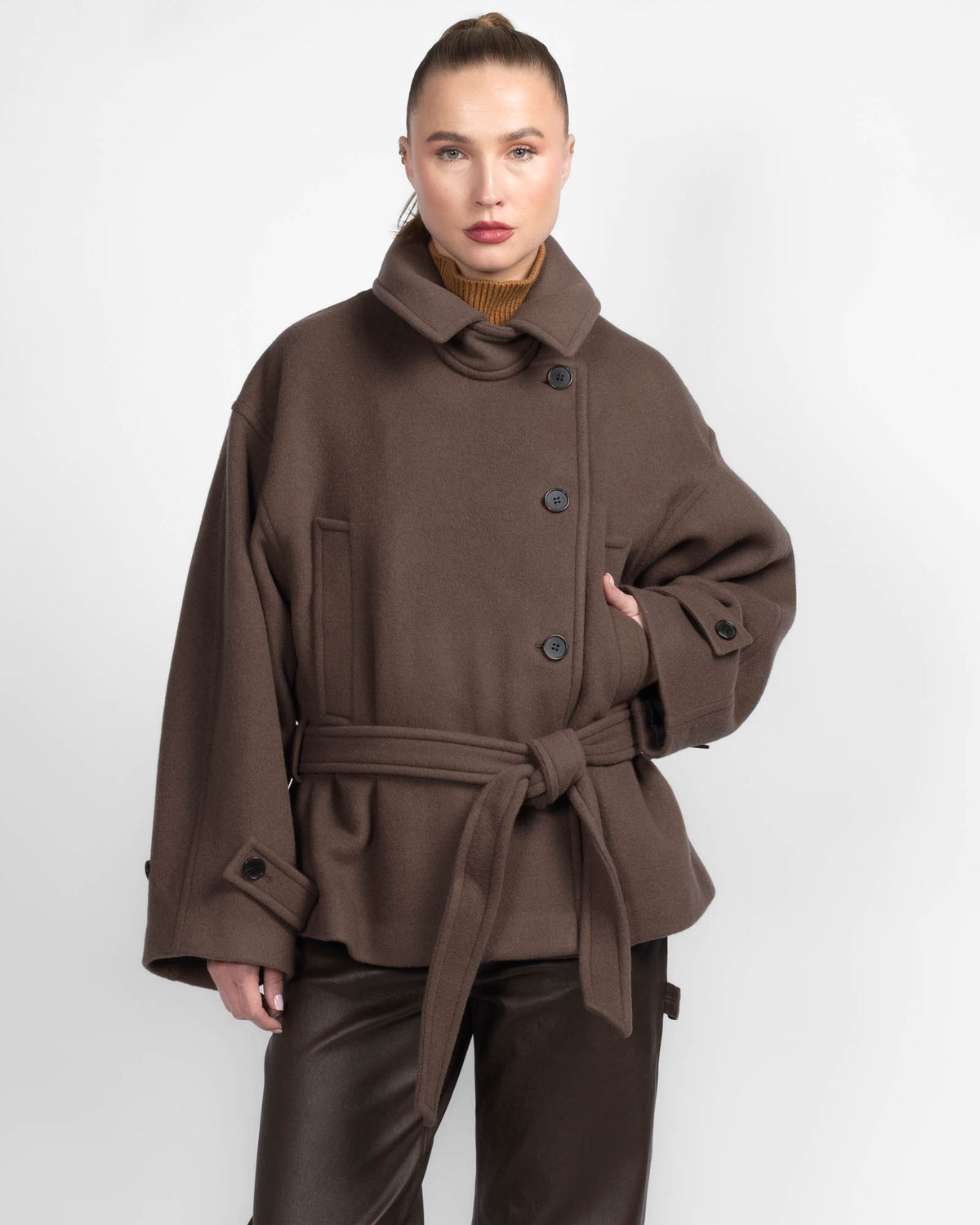 Stand Collar Coat