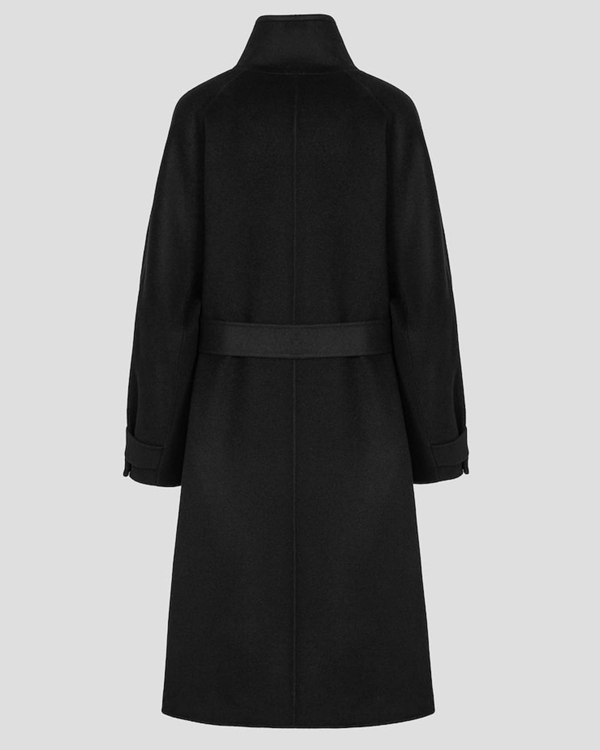 Stand Collar Long Coat