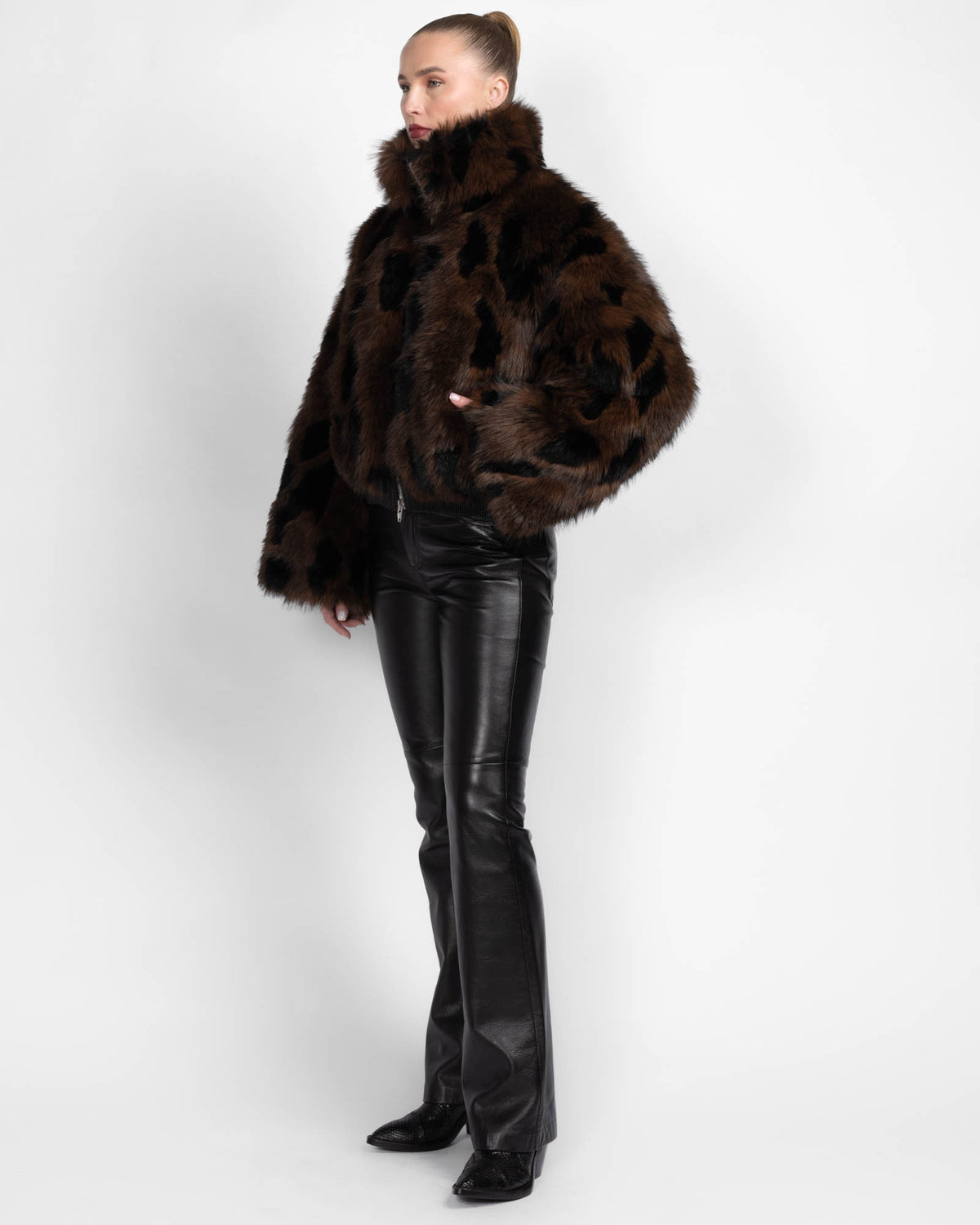 Fux Faur Crop Coat