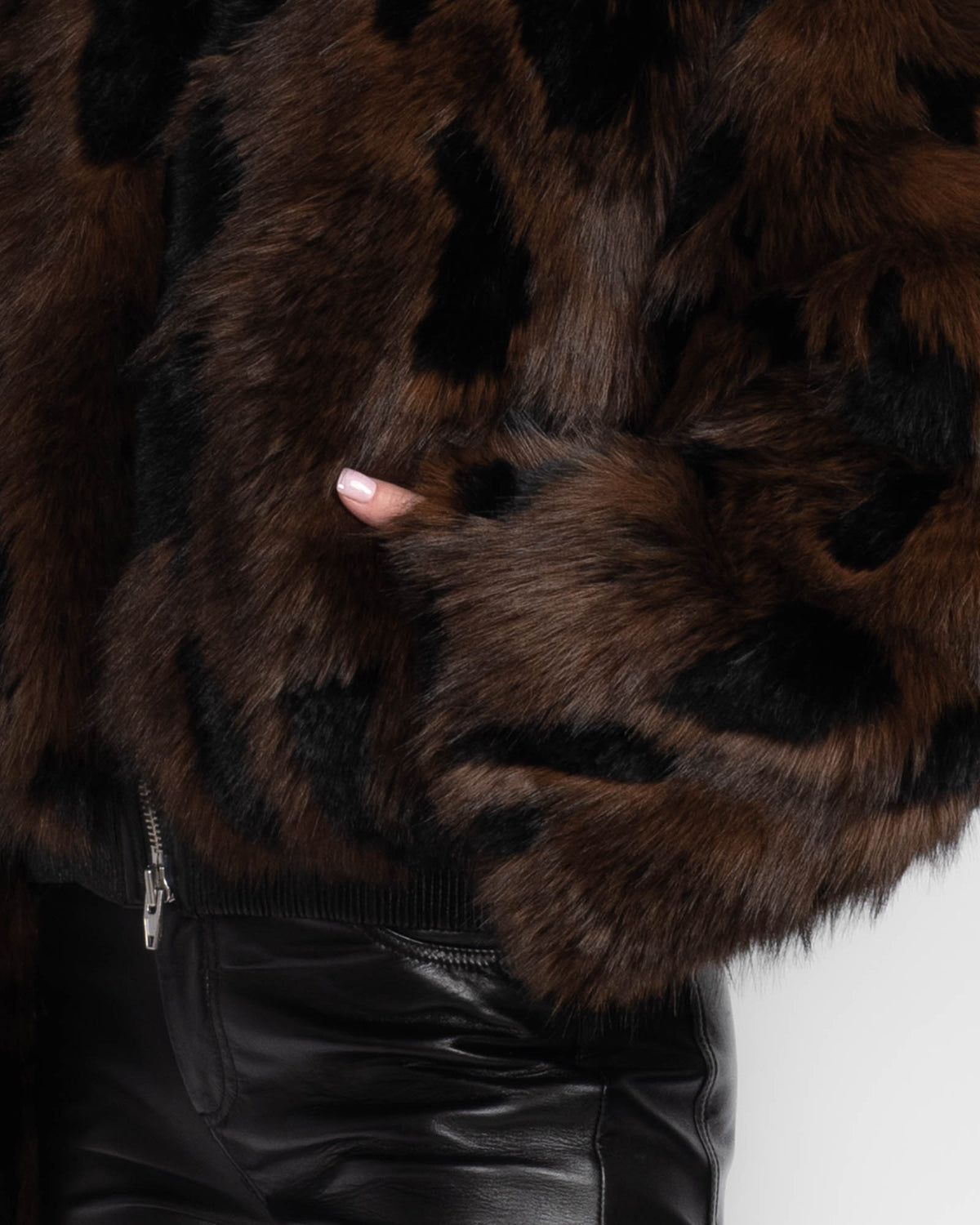 Fux Faur Crop Coat