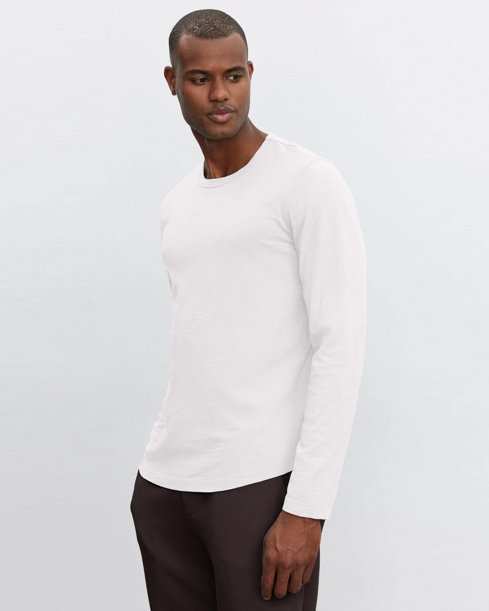 Classic Slub Crew Long Sleeve