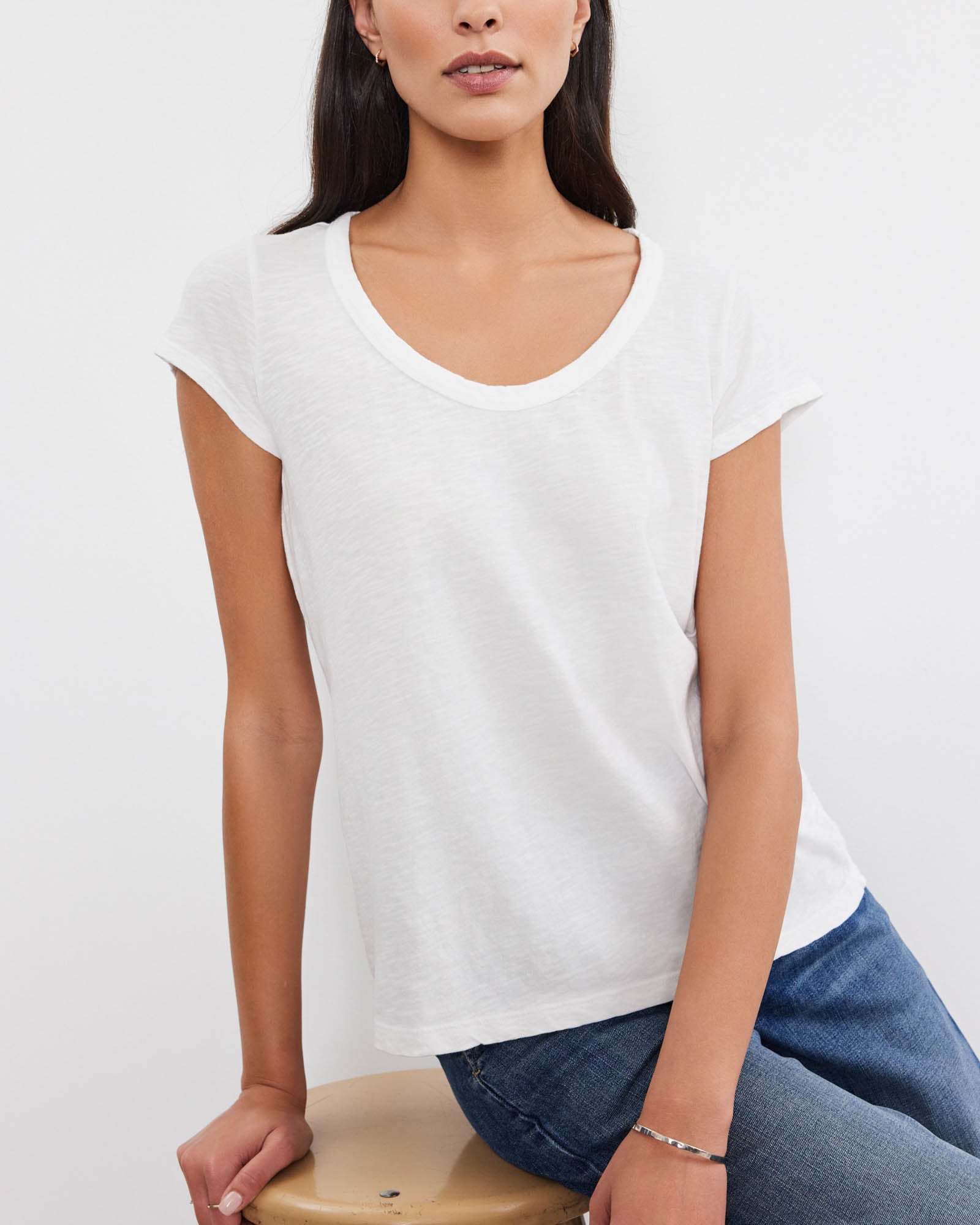 City Slub Scoop T-Shirt