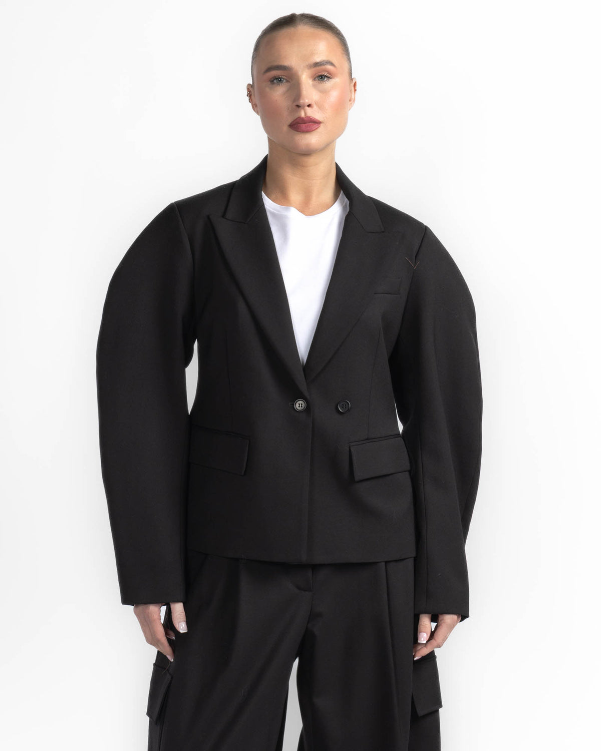 Structured Sleeve Jacket