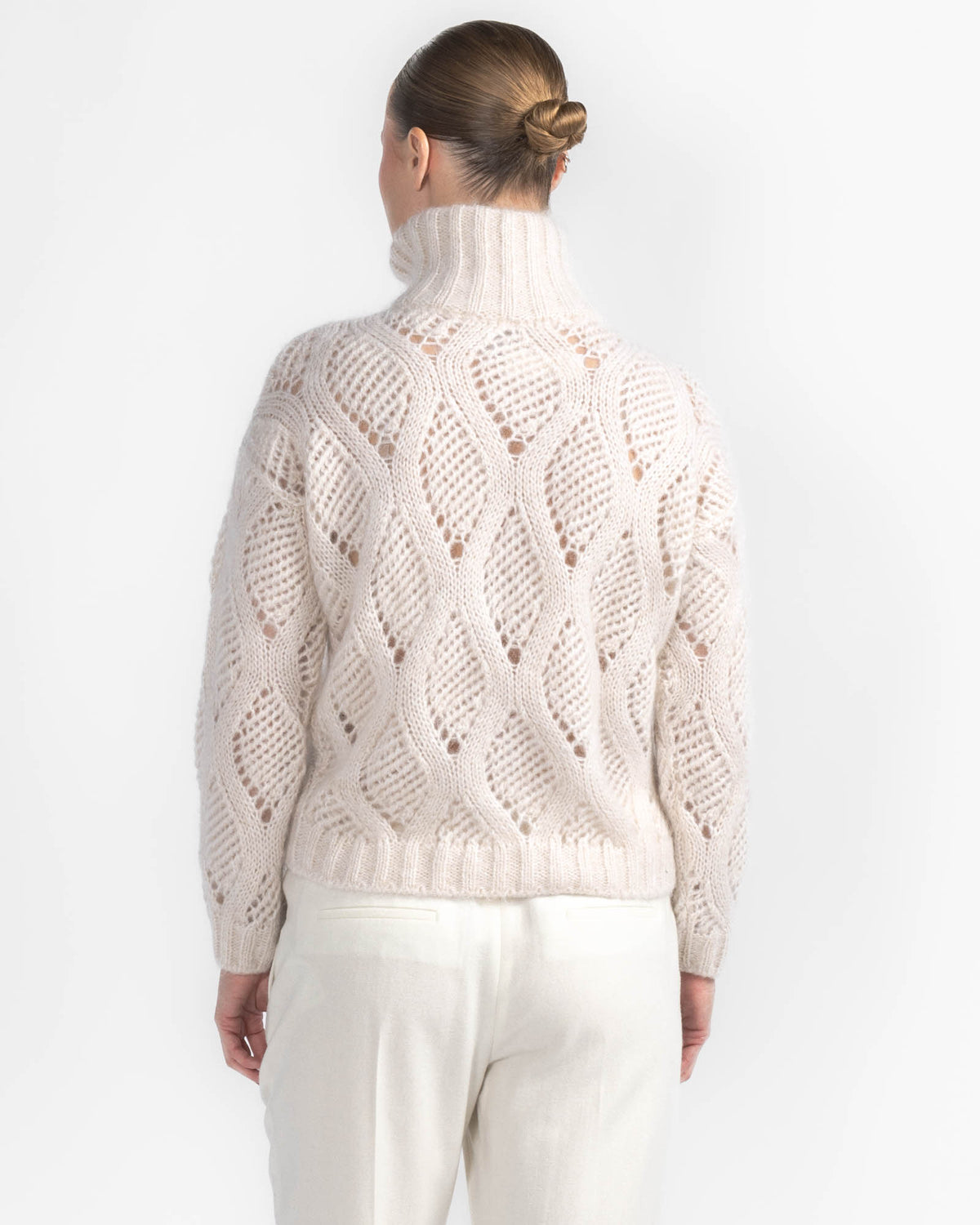 Argyle Zip Sweater