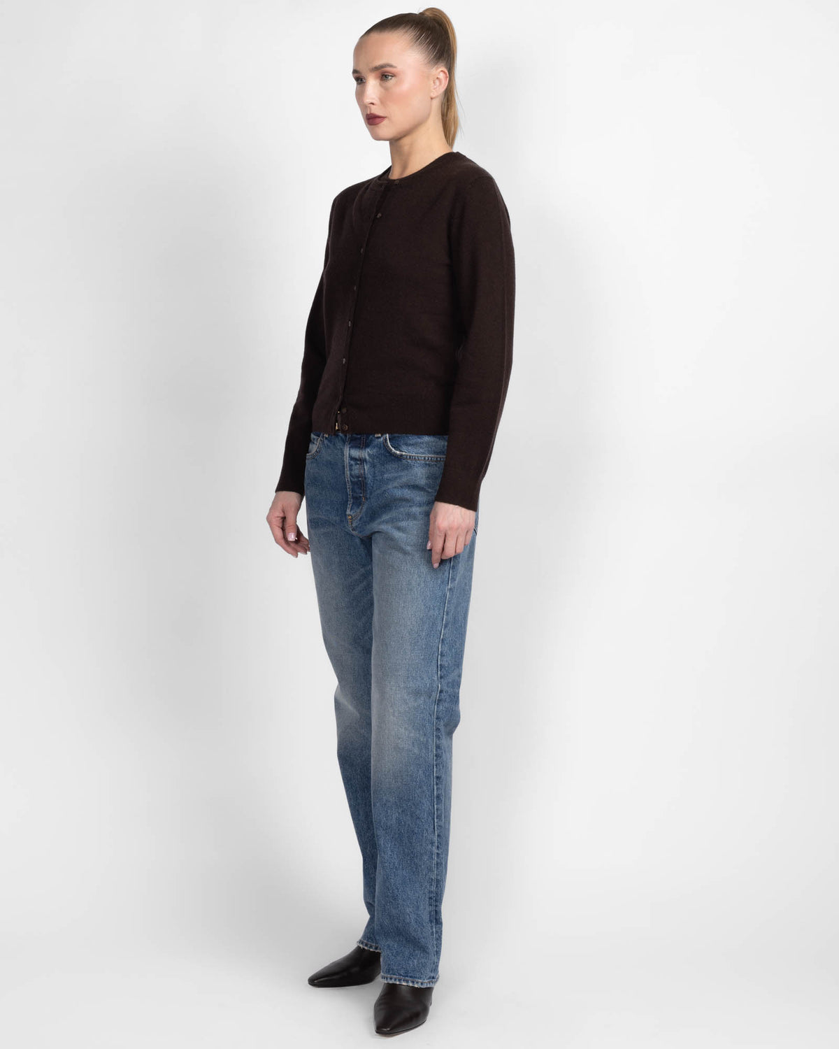 High Neck Cardigan