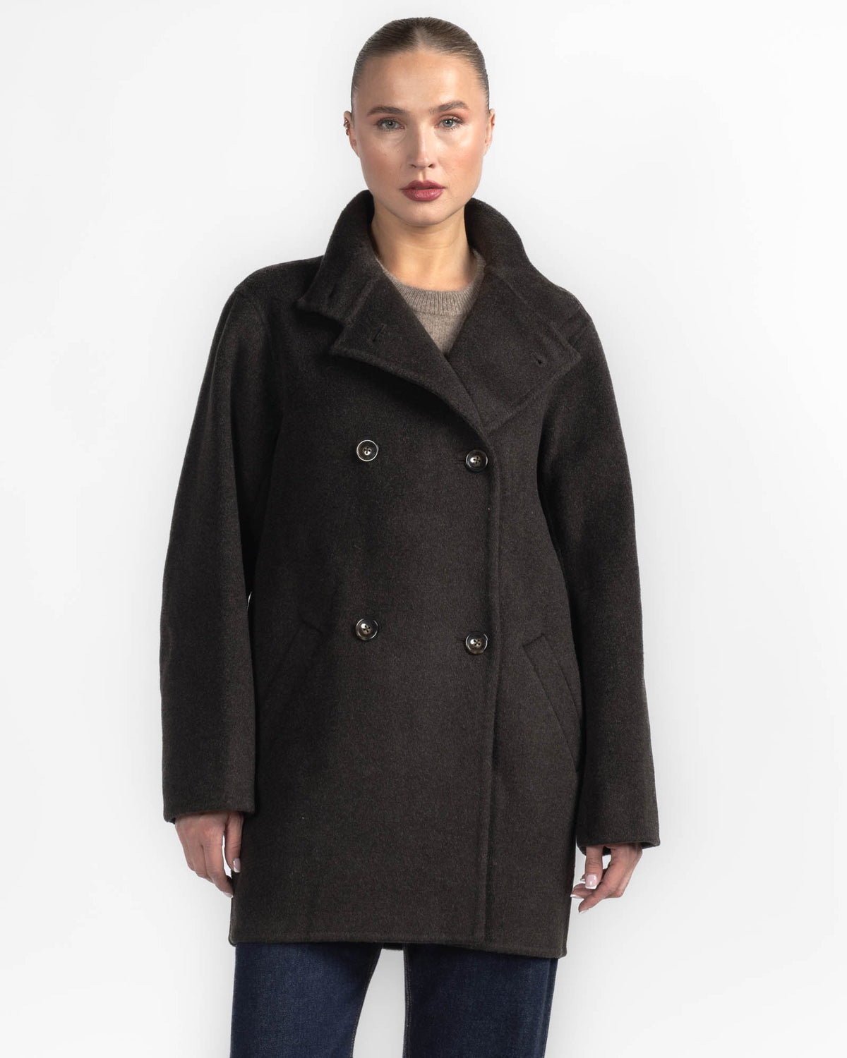 Olmo High Neck Coat