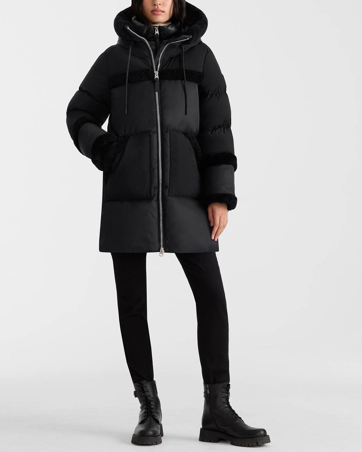Carmina Shearling Coat