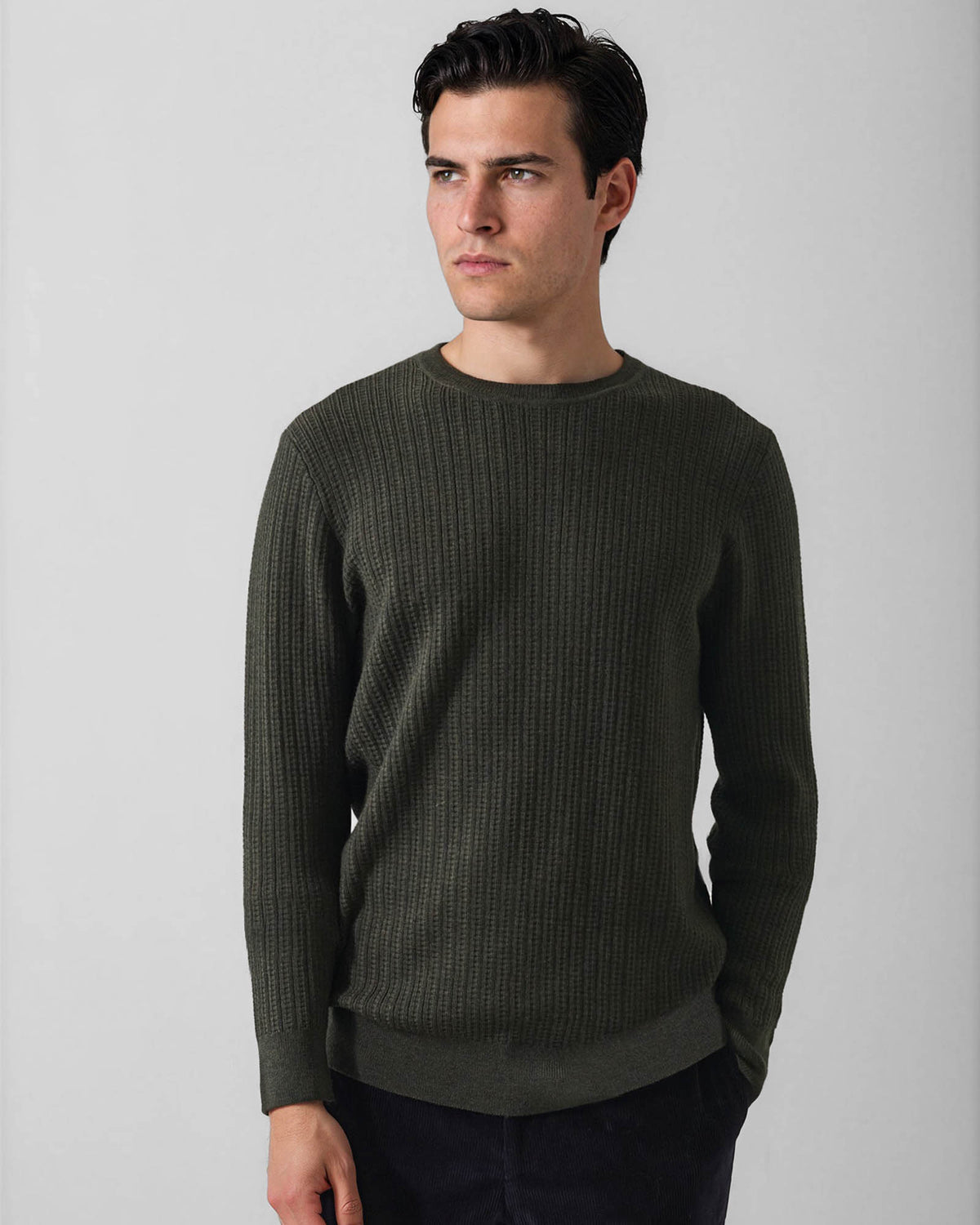 Waffle Crewneck