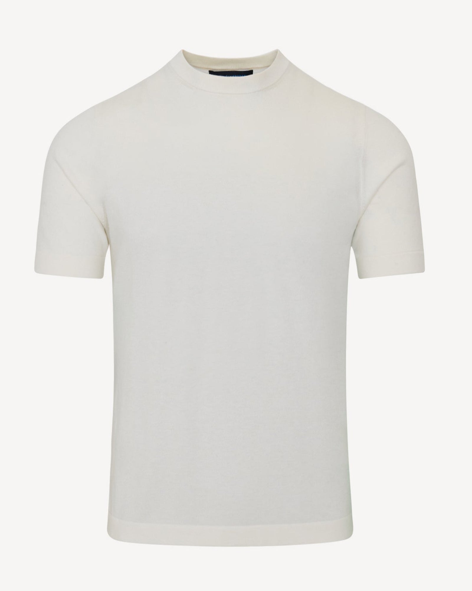 Short Sleeve Cashmere Crewneck