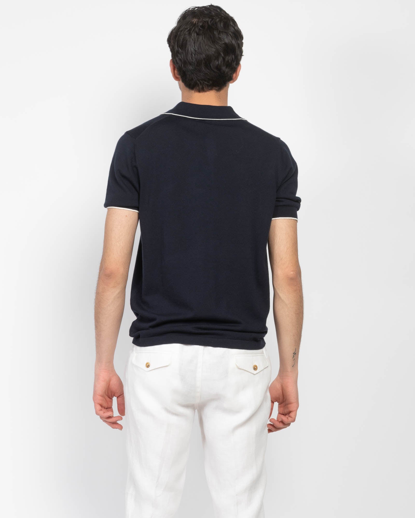 Cupro Tipped Polo