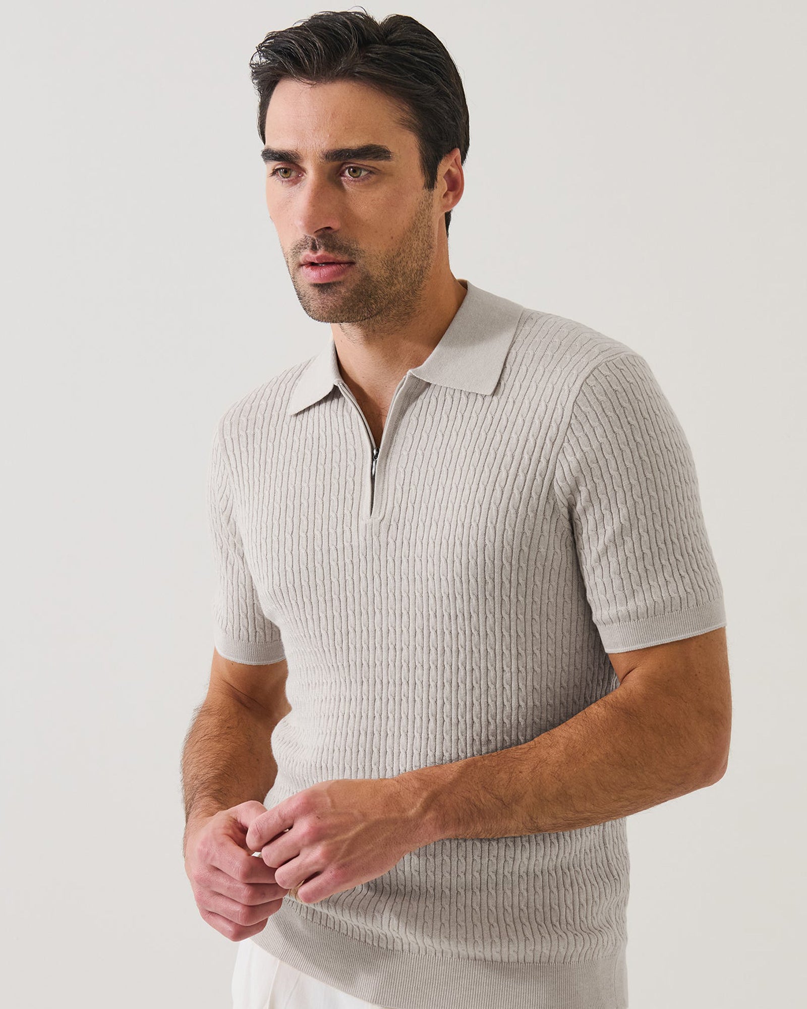 Quarter Zip Polo
