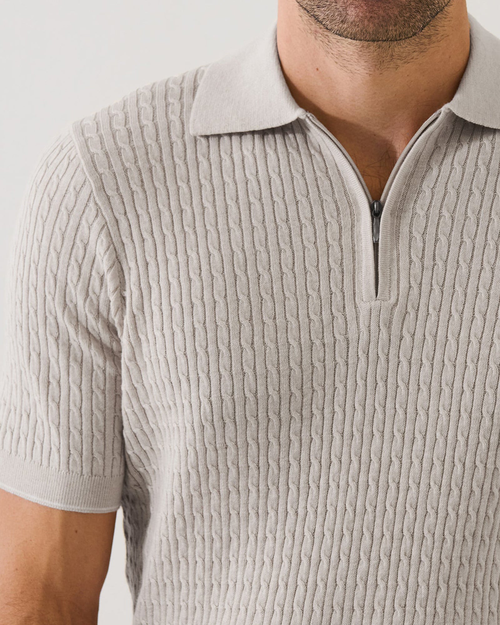 Quarter Zip Polo