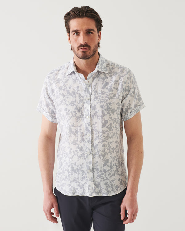 Etched Floral Shirt