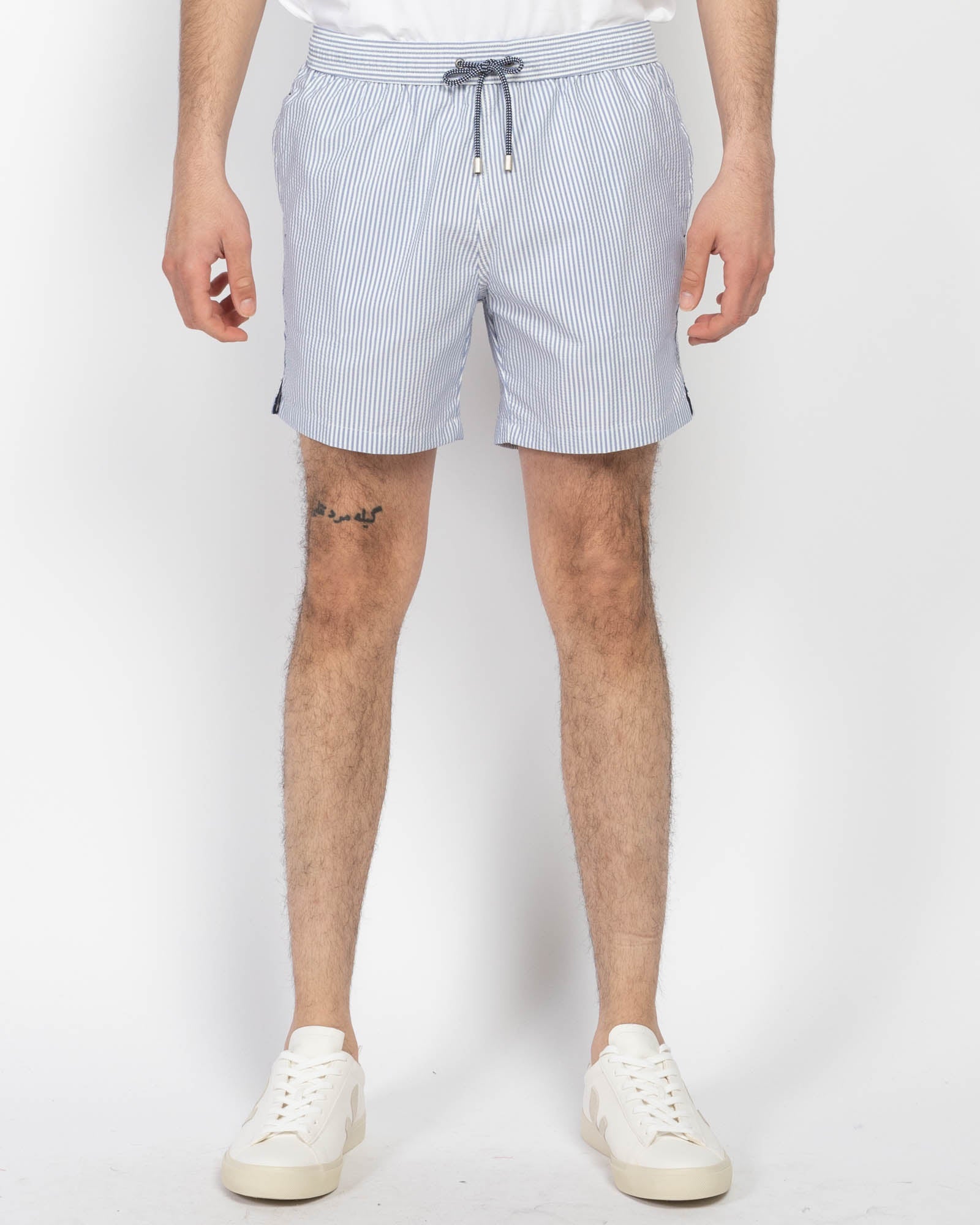 Seersucker Swim Shorts