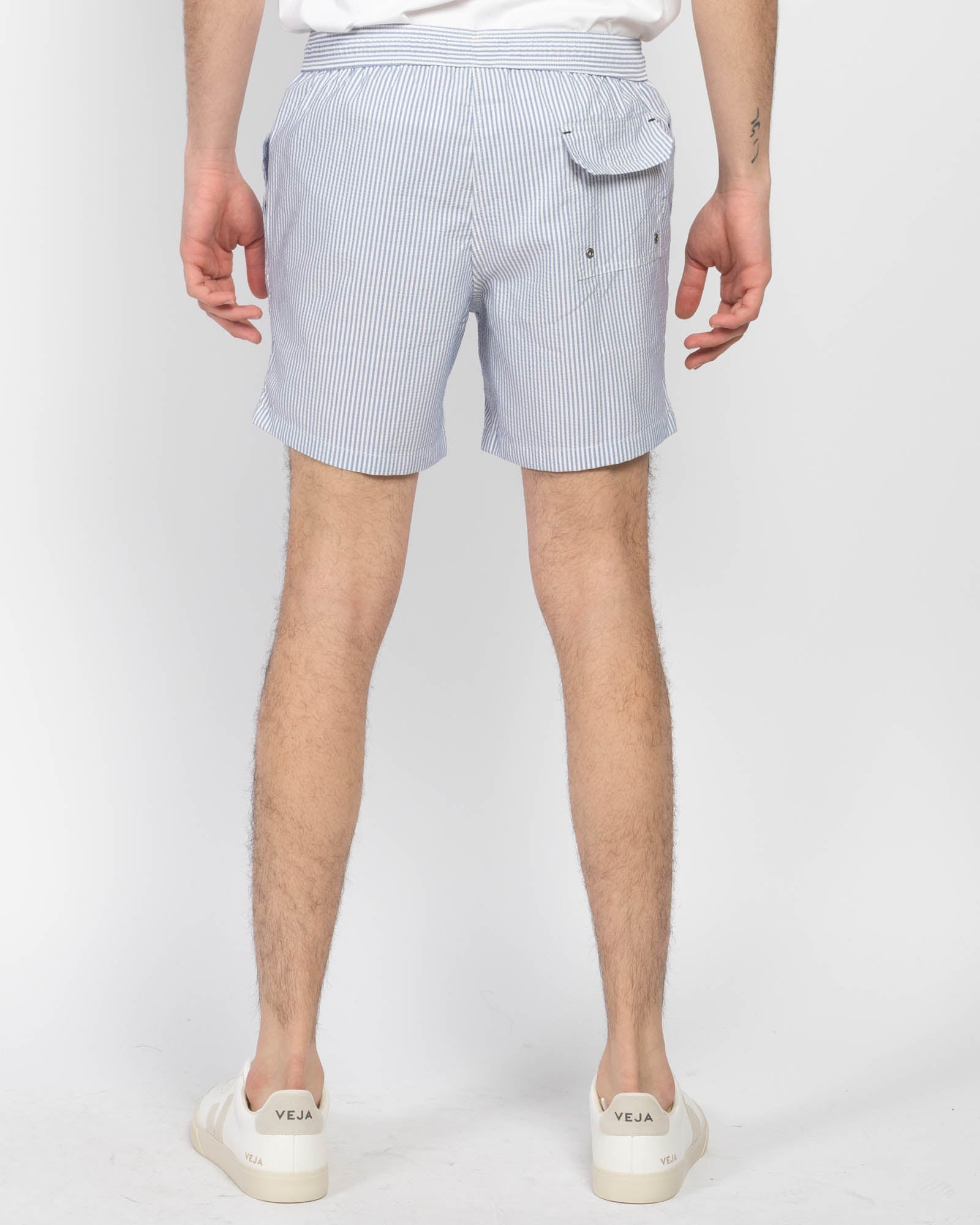 Seersucker Swim Shorts