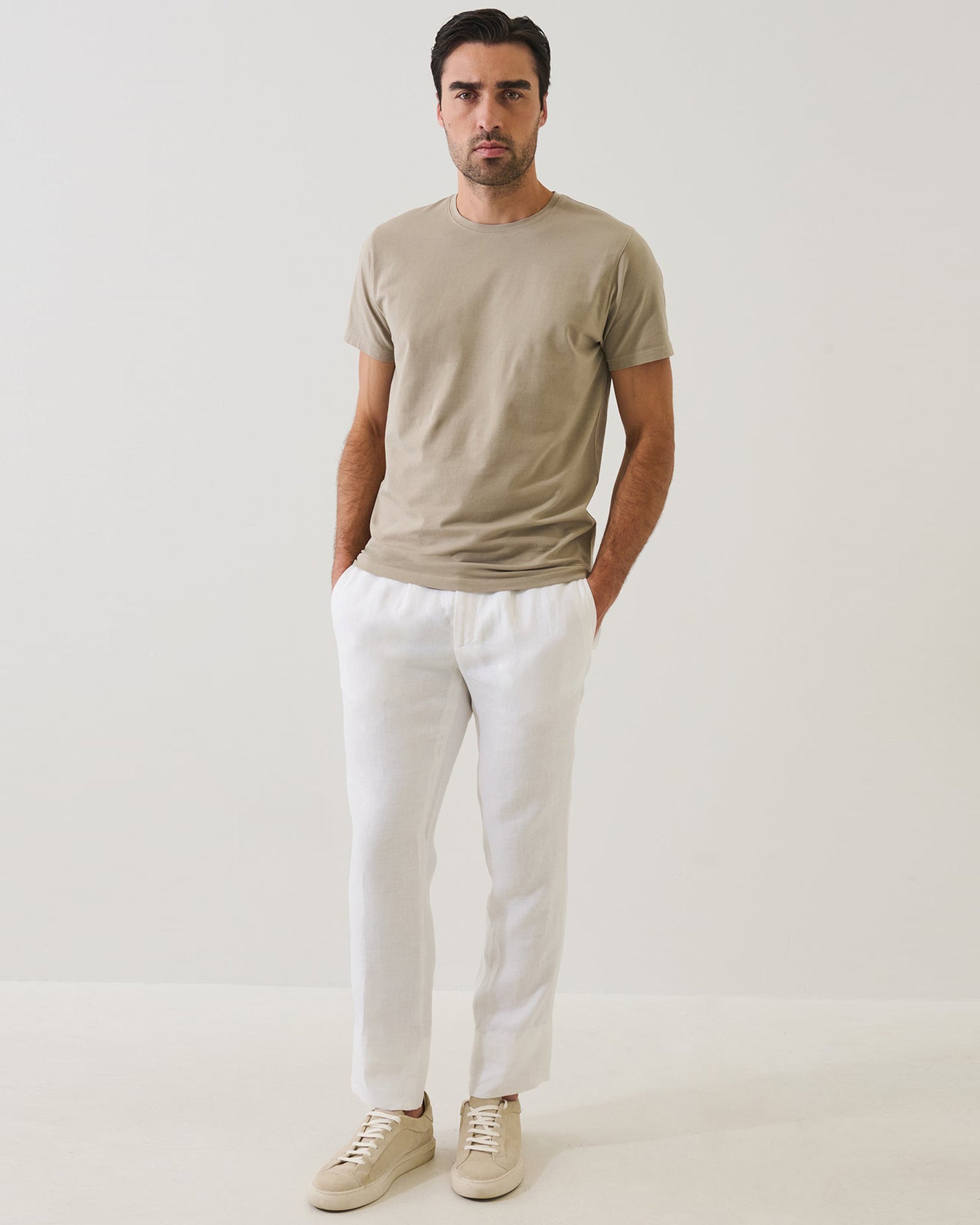 Linen Drawstring String Pants