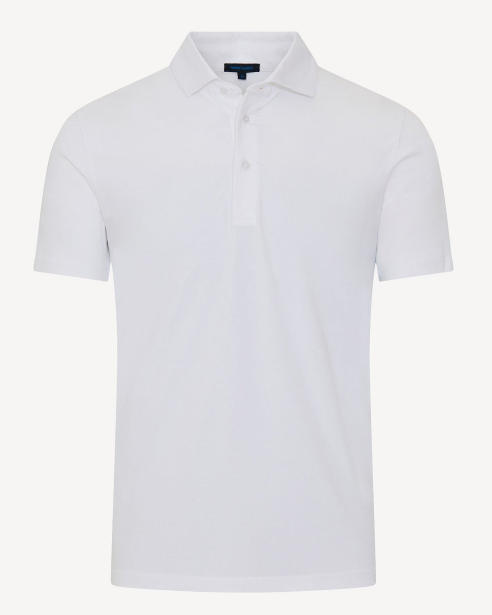 Organic Pima High Neck Crew Tee