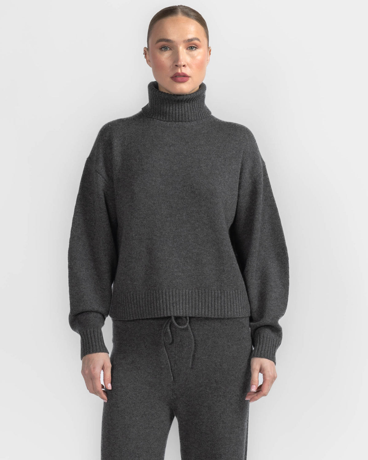 Fold-Over Turtleneck